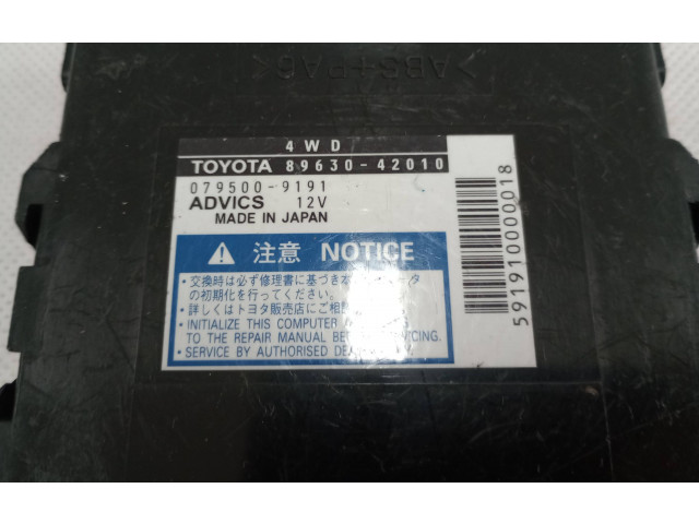 Блок управления 89630-42010, 8963042010   Toyota RAV 4 (XA30)