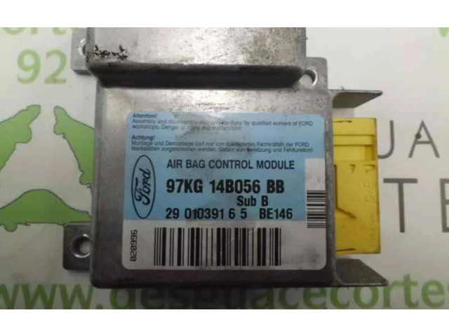 Блок подушек безопасности 97KG14B056BB, CENTRALITAAIRBAG   Ford Ka