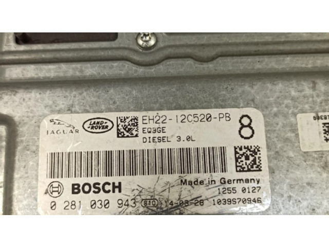 Řídící jednotka EH2212C520PB, 0281030943   Land Rover Discovery 4 - LR4 2012