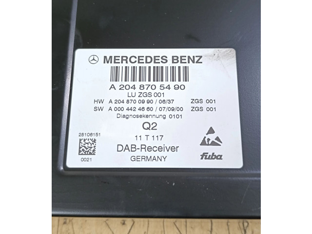 Блок управления A2048705490, A2048700990   Mercedes-Benz ML W164