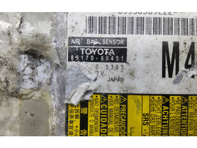 Блок подушек безопасности 8917060451, 05383   Toyota Land Cruiser (J150)