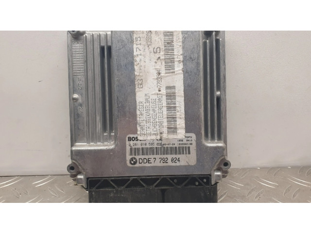 Блок управления двигателя 7792024, DDE7792024   BMW 3 E46