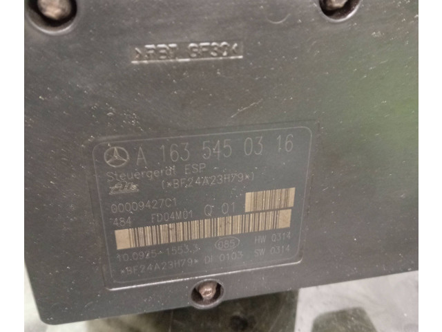 Jednotka ABS A1635450316, BF24A23H79   Mercedes-Benz ML W163 2002