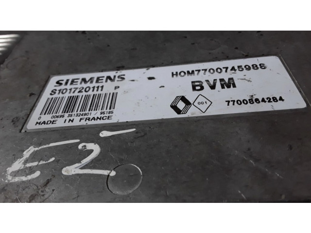 Řídící jednotka 7700864284, S101720111   Renault Safrane 1994