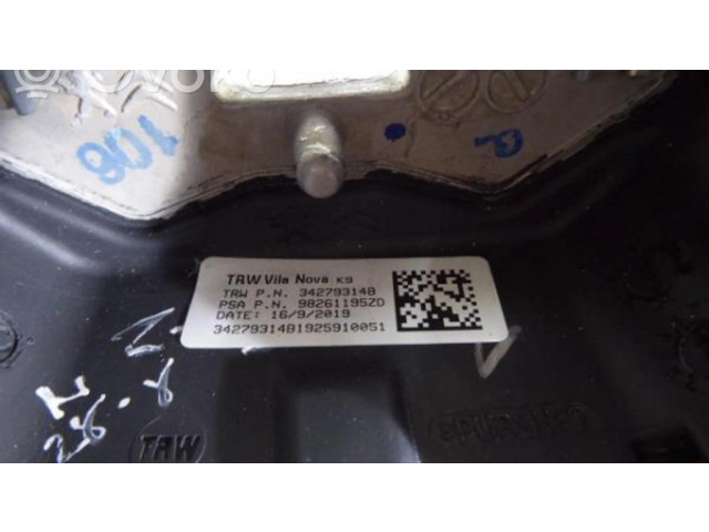 Volant Peugeot Rifter 2019 98261195ZD  
