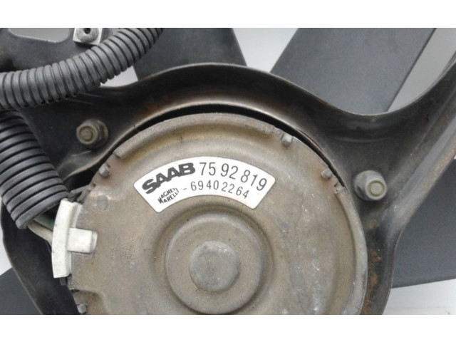 Комплект вентиляторов     7592819, 7592819    Saab 9000 CS 