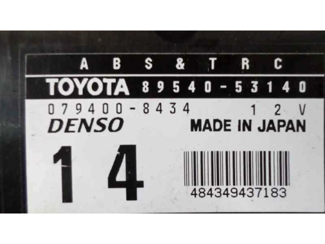 Блок управления АБС 8954053140, 0794008434   Lexus IS III XE30