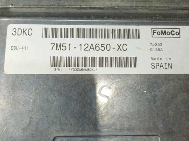 Блок управления двигателя 7M5112A650XC, 3DKC   Ford Focus