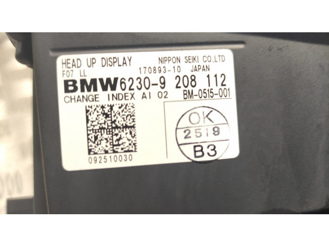 Дисплей    62309208112, 9208112   BMW 5 GT F07