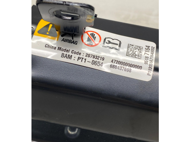 Подушка безопасности пассажира 20793219, 95187164   Opel Antara
