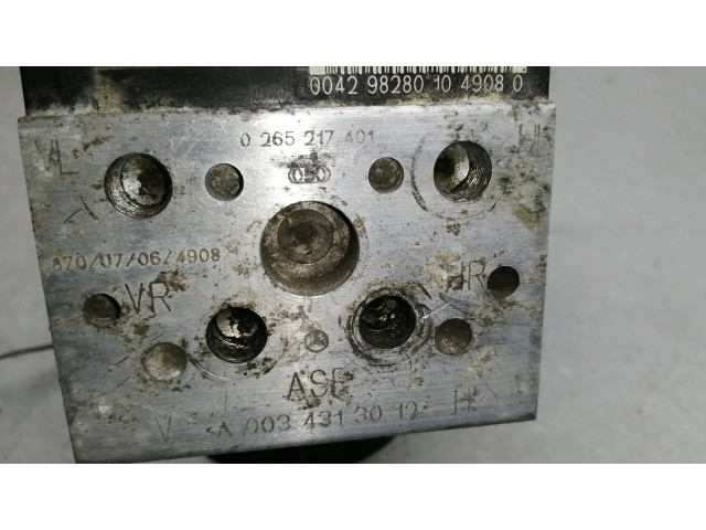 Jednotka ABS A0034313012, 0265217401   Mrcedes-Benz E W210 1999