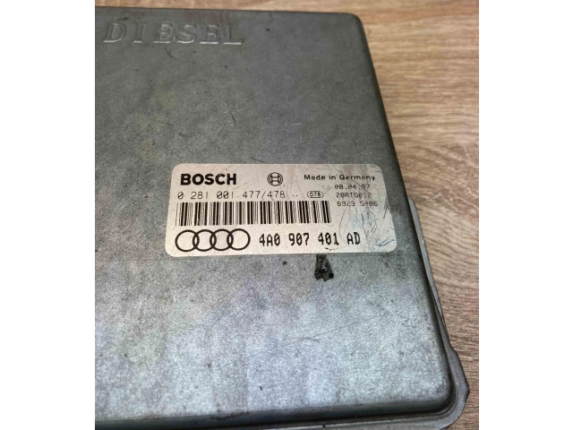 Řídící jednotka 4A0907401AD, 0281001477   Audi A6 S6 C4 4A 1994