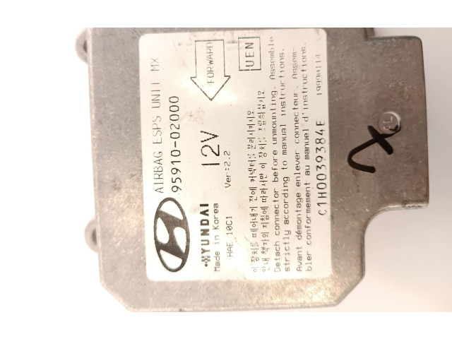 Блок подушек безопасности 9591002000, 95910-02000   Hyundai Atos Classic