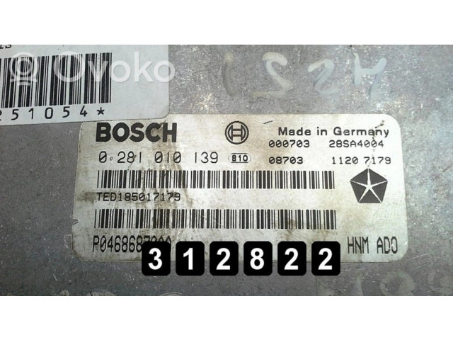 Řídící jednotka P04686870AA   Chrysler Voyager 2000