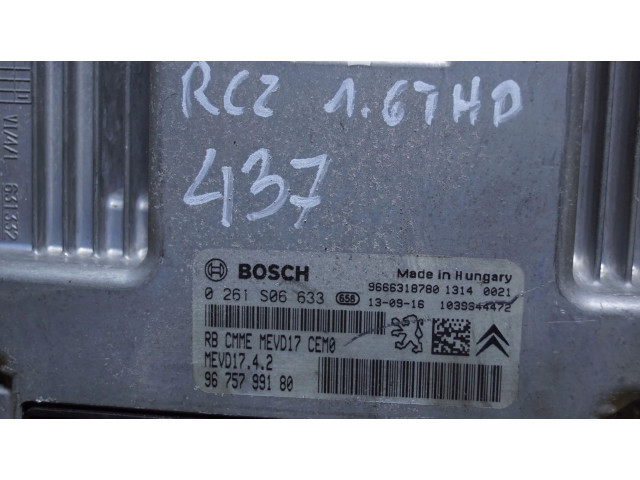 Блок управления двигателя 9675799180   Peugeot RCZ
