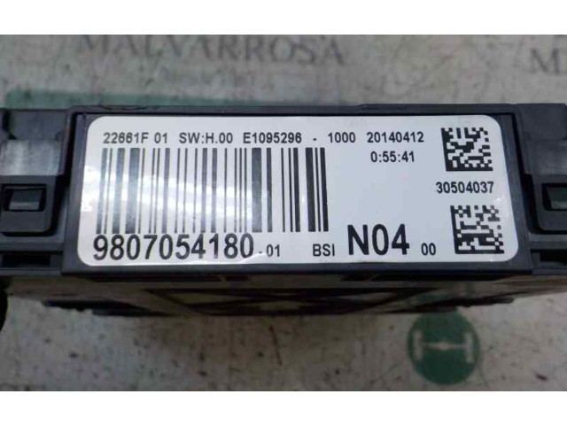 Pojistková skříňka Řídící jednotka BSM 1610807880, 9807054180   Peugeot 308 2014