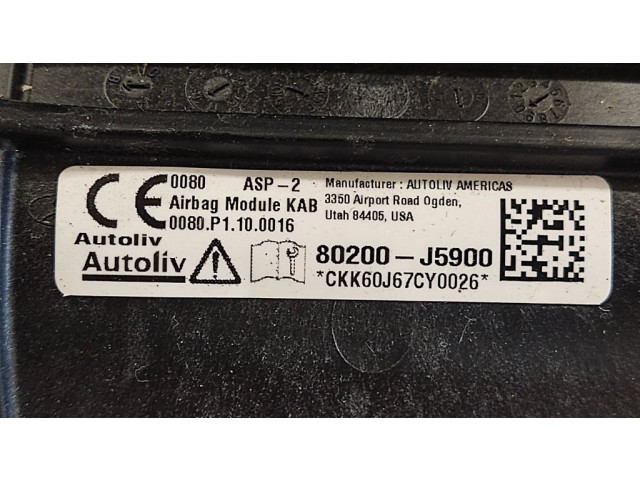 Подушка безопасности для колен 80200-J5900, CKK60J67YY0026   KIA Stinger