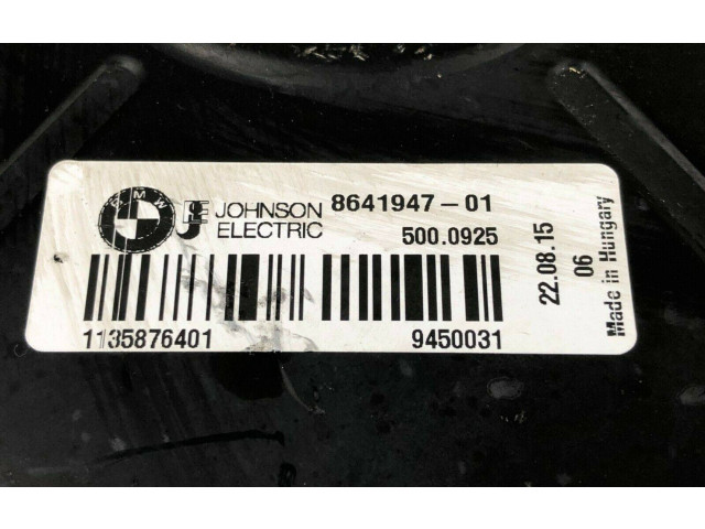 Вентилятор радиатора     13587640, 9450031    BMW 3 F30 F35 F31 2.0