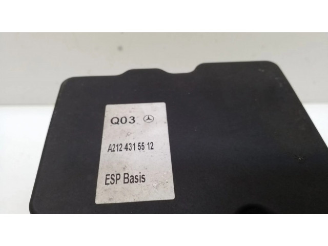 Jednotka ABS A2124315512, 0265236464   Mrcedes-Benz E W212 2011
