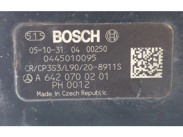 Vstřikovací čerpadlo A6420700201, 0445010095   Mercedes-Benz R W251     