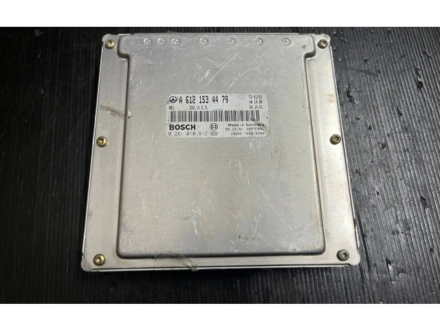 Řídící jednotka A6121534479, 0281010912   Mercedes-Benz ML W163 2005