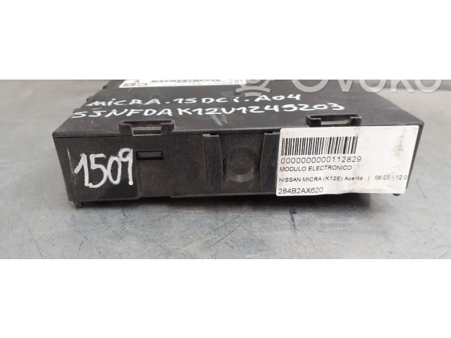 Řídící jednotka 284B2AX620   Nissan Micra 