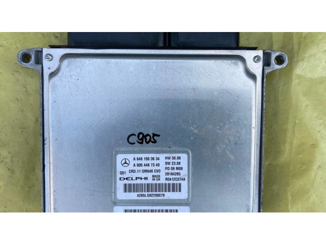 Řídící jednotka A0054467340, A6461503634   Mercedes-Benz C AMG W204 2009