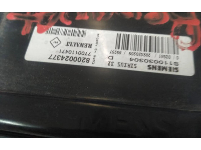 Řídící jednotka 8200024377   Renault Clio I 