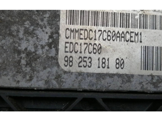 Блок управления двигателя 9825318180, 0281034129   Citroen Jumpy