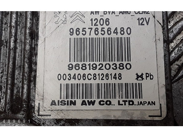 Řídící jednotka 9657656480, 9681920380   Citroen C6 2006