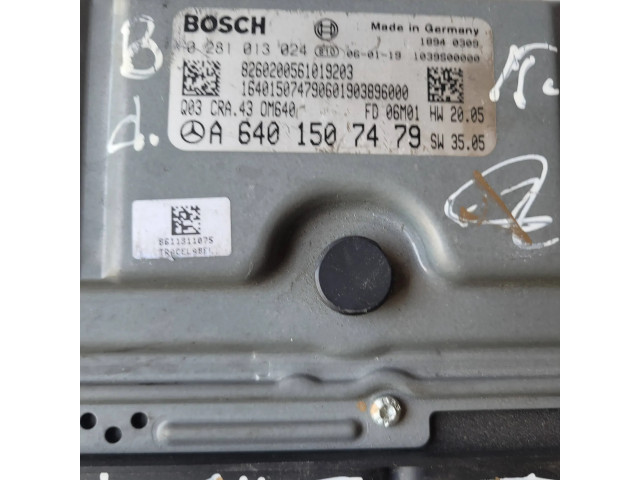 Řídící jednotka A6401507479, 1039S00000   Mercedes-Benz B W245 2009