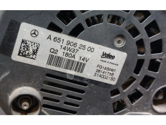 Генератор A6519062500   Infiniti Q50      