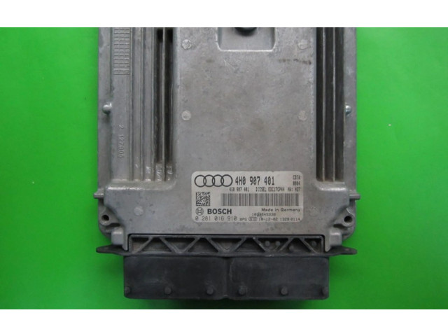 Блок управления двигателем Блок управления 4H0907115B, 0261S08237   Audi A8 S8 D4 4H
