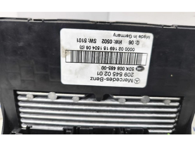 Блок предохранителей 2095450201   Mercedes-Benz CLK A209 C209    