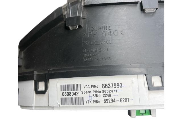 Přístrojová deska  Volvo S60 2005 9459821, 8637993  