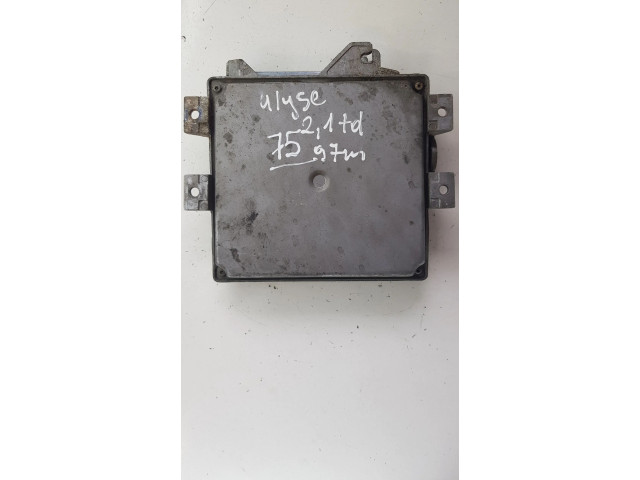 Блок управления двигателя 9630468380   Fiat Ulysse