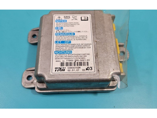 Блок подушек безопасности 77960-SMG-G021-M1, IMPRK1389993   Honda Civic