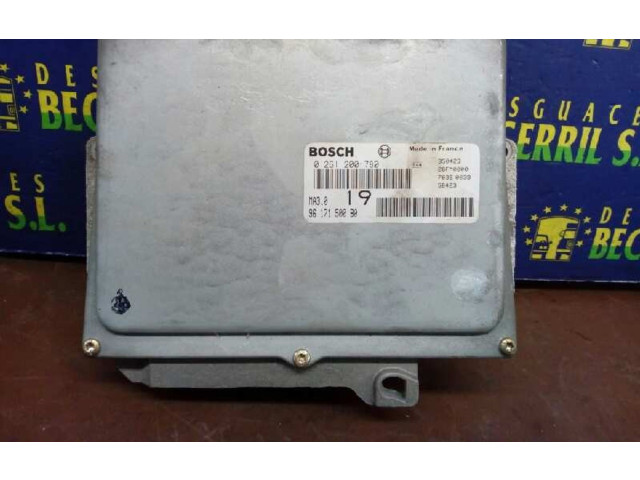 Řídící jednotka 9617150080, 0261200780   Peugeot 106 1995