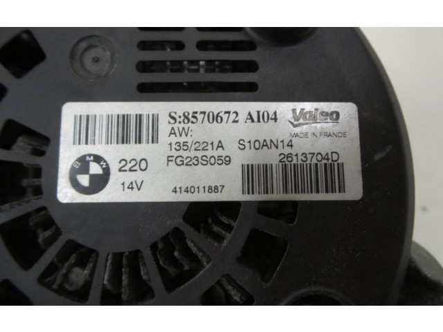 Генератор 8570672, 8570672   BMW X4 F26      