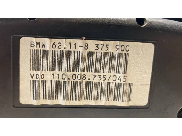 Přístrojová deska  BMW 5 E39 2001 8375900, 62118375900  