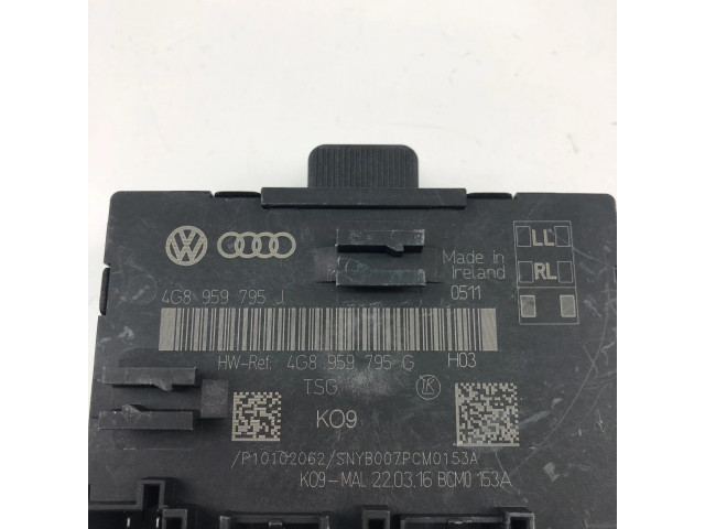 Блок управления 4G8959795J   Audi A6 C7