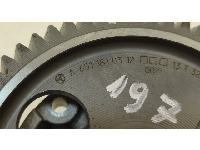 Масляный насос  651911 A6511810820, A6511810312  Mercedes-Benz C W204 