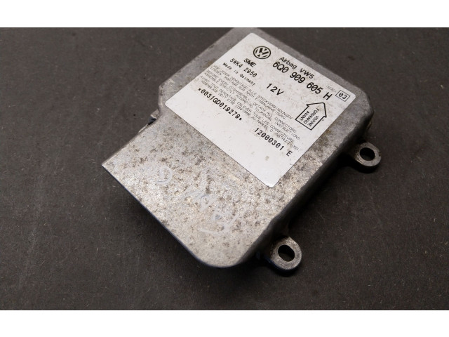 Блок подушек безопасности 1C0909601A, 5WK43123   Skoda Fabia Mk1 (6Y)