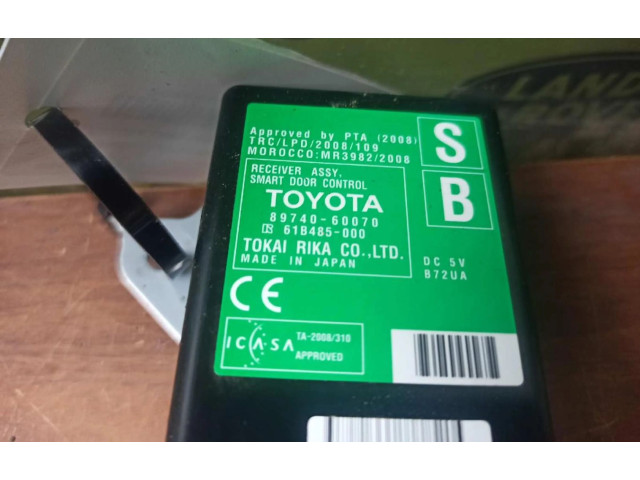 Řídící jednotka 8974060070   Toyota Land Cruiser (J120) 2009