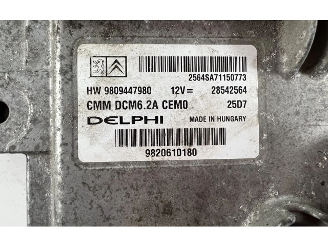 Řídící jednotka 9809447980, 9820610180   Peugeot 3008 II 2017