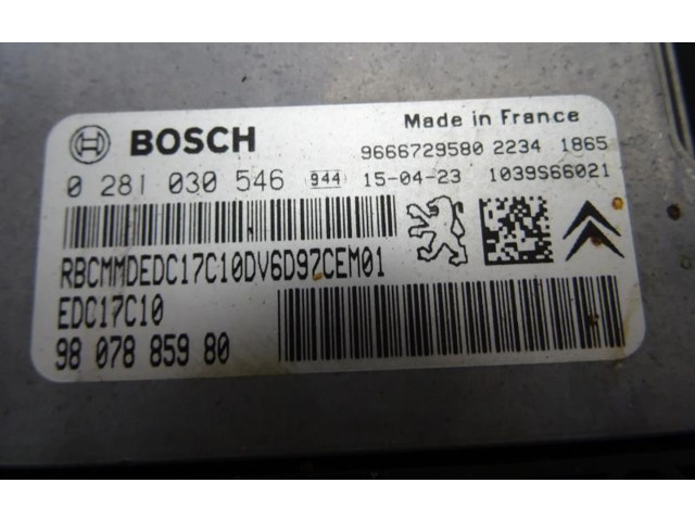 Řídící jednotka 1609661380, 1609661380   Peugeot Partner 2015