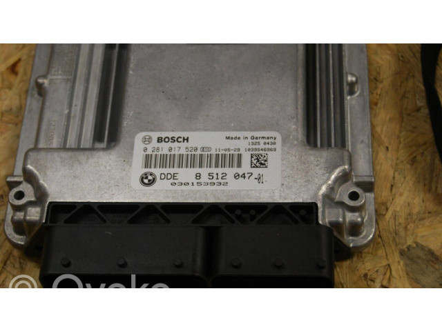 Řídící jednotka 8512047, 030153932   BMW 3 E90 E91 2011