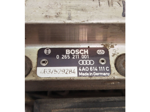 Блок АБС 4A0614111C, 0265211001   Audi  A6 S6 C4 4A  1994 - 1997 года