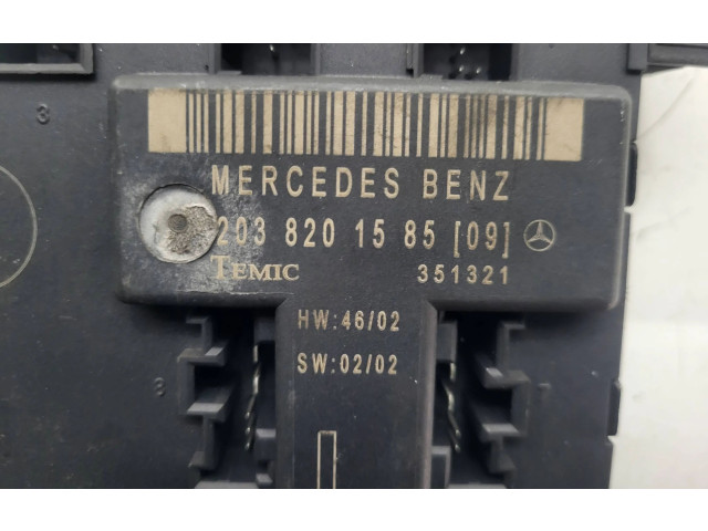 Блок управления дверью 2038201585, 351321   Mercedes-Benz C AMG W203      