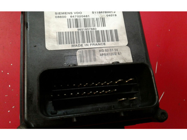 Jednotka ABS 9651857880   Peugeot 407 2004